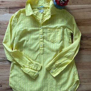 Yellow Long Sleeve Top